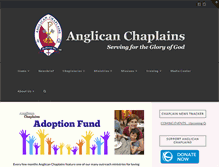 Tablet Screenshot of anglicanchaplains.org